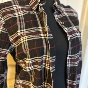 Plaid Women's Button Down Shirt